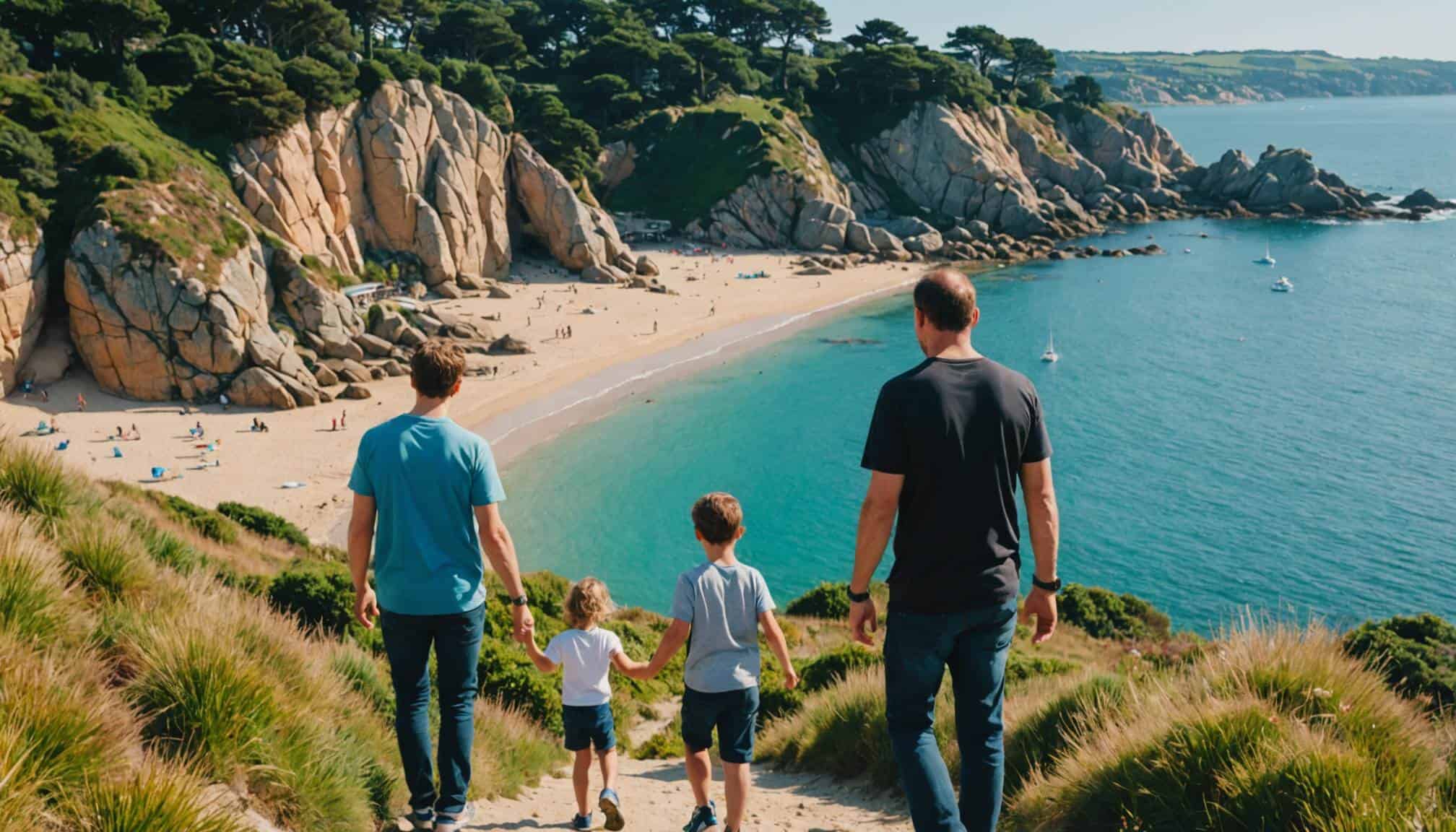 vacances en famille à perros guirec