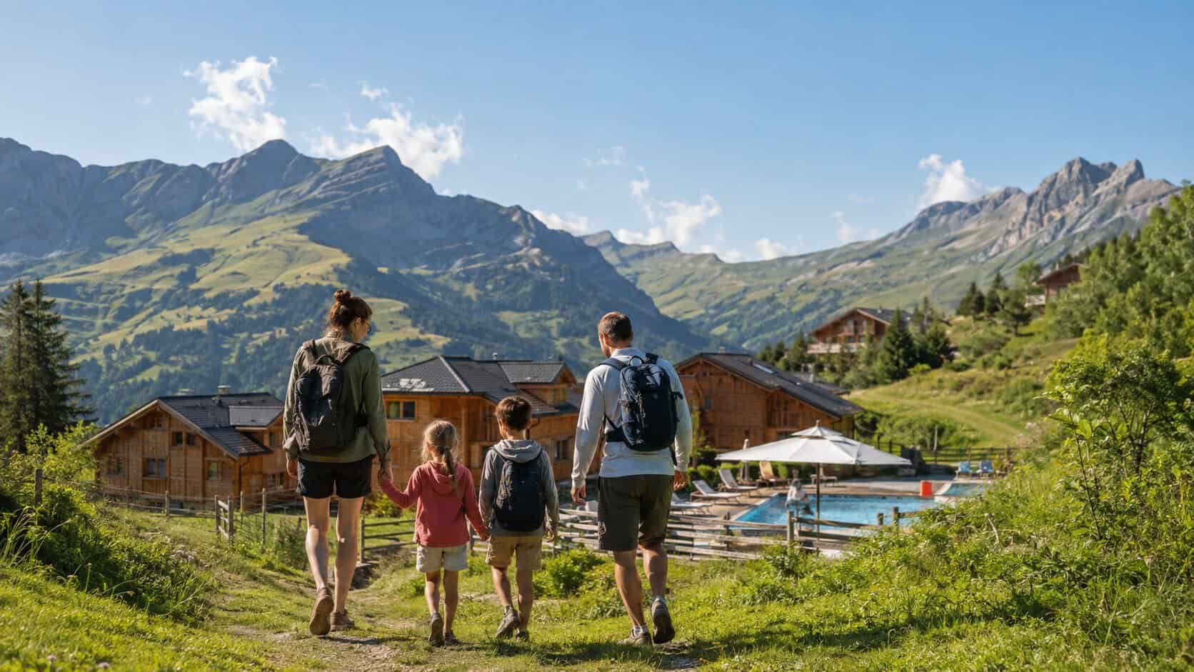 village vacances alpes famille